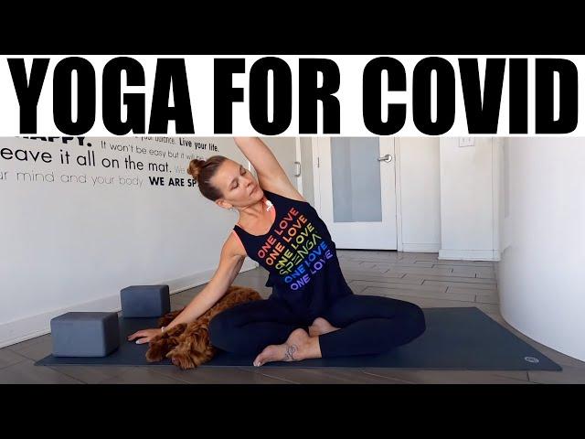 Gentle Yoga for Covid - 23 minutes