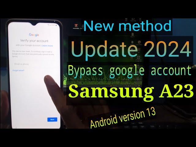 Bypass google account Samsung A23 ||  Frp Bypass Samsung A23 || Samsung A23 FRP Bypass android 13