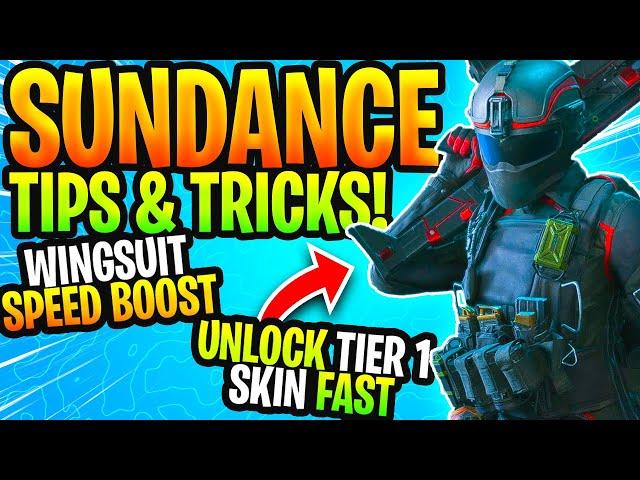 SUNDANCE TIPS & TRICKS! BEST SPECIALIST IN BATTLEFIELD 2042! - Wingsuit Speed Boost! Mastery Skin!