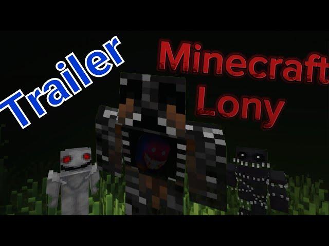 Minecraft Lony Trailer #horrorstory #minecraft #2025