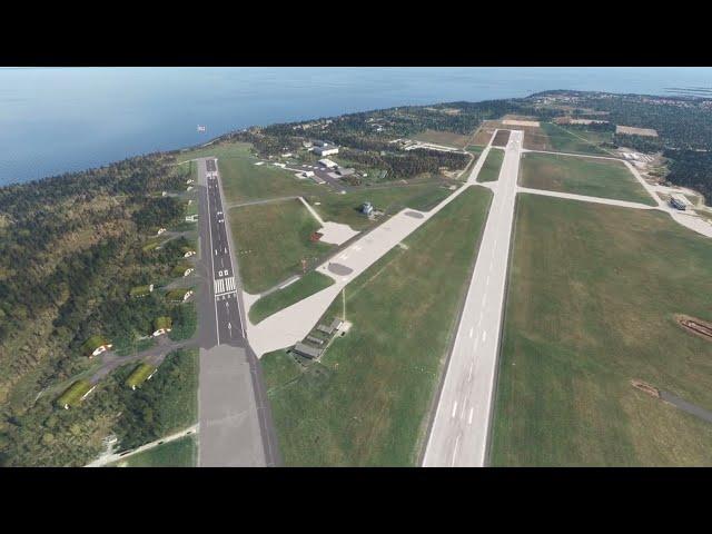 MFS 2020 - Gdynia Kosakowo oraz Pilatus PC-24 - sceneria i samolot malutkiego polskiego studia