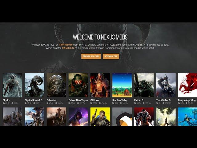 How to download any mods for any game for FREE using nexus mods. 2022