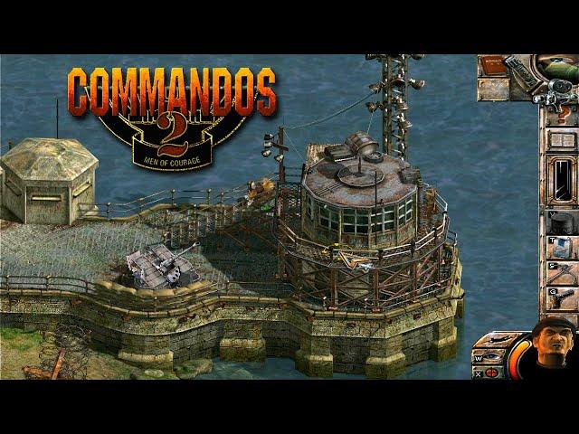 COMMANDOS 2 Men of Courage | Das Boot Silent Killers - full gameplay walkthrough & commentary (HD)