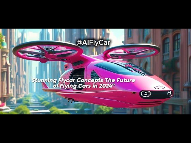 Stunning FlyCar Concepts:The Future of Flying Cars in 2024 #ai #flycar #aigeneratedart #flycar2024