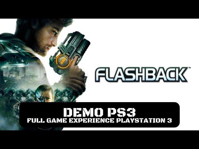 Flashback Demo PS3 | Full Game Experience PlayStation 3 | VictaTheDragon