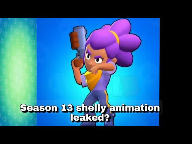 Season 13 shelly animation leaked..? || Season 13 leaks , Brawl stars