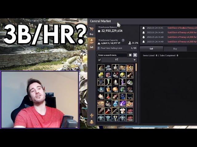 BDO - 3 BILLION PER HOUR? | Black Desert Highlights