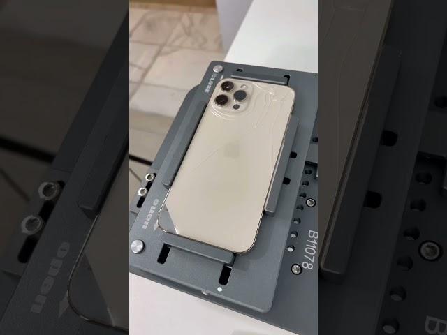 iPhone 12 Pro Max Back Glass Repair #Shorts #OddlySatisfying #iPhoneRepair #teletouch