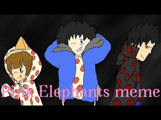 Pink elephants Meme(animation meme)