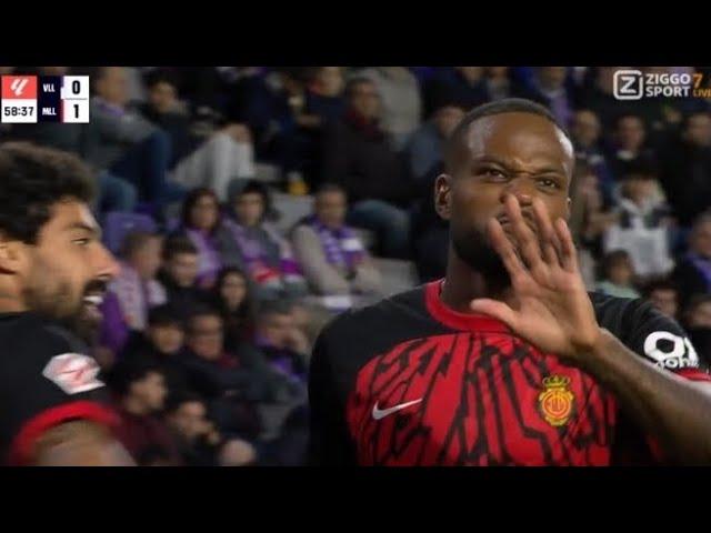 Cyle Larin Goal, Real Valladolid vs Mallorca (0-1) Goals and Extended Highlights