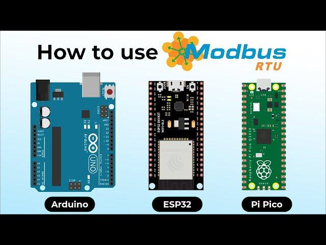 How to use Modbus RTU with Arduino, ESP32 & Raspberry Pi Pico to read Sensor Data