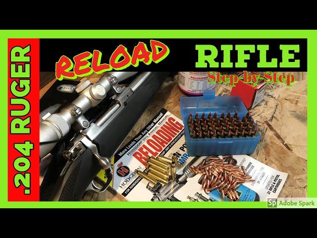  How to Reload Rifle Ammo | Reloading .204 Ruger for Accuracy