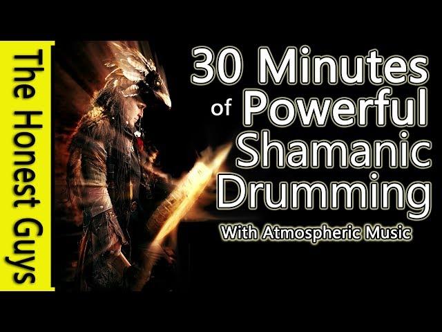 POWERFUL SHAMANIC DRUMMING (With Atmospheric Music) 32 MINS