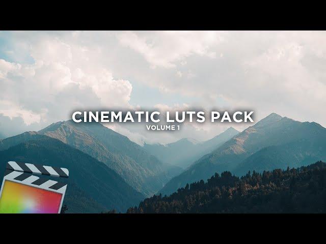 FREE Cinematic LUTS Pack - Volume 1