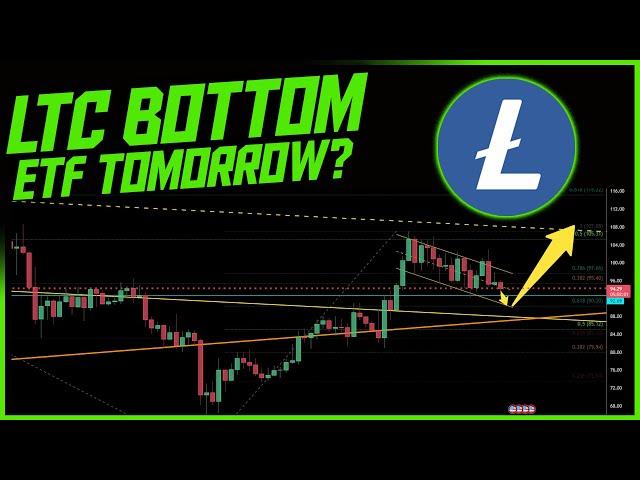 Litecoin Bottoming Soon, Another ETF Approval Decision Tomorrow! || Dan Heilman Investing