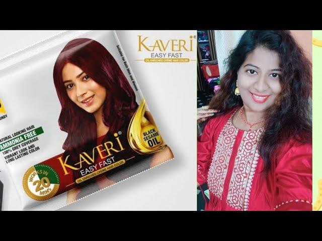 Kaveri Hair Color Shampoo Cover Your Gray in Just 5 Minutes