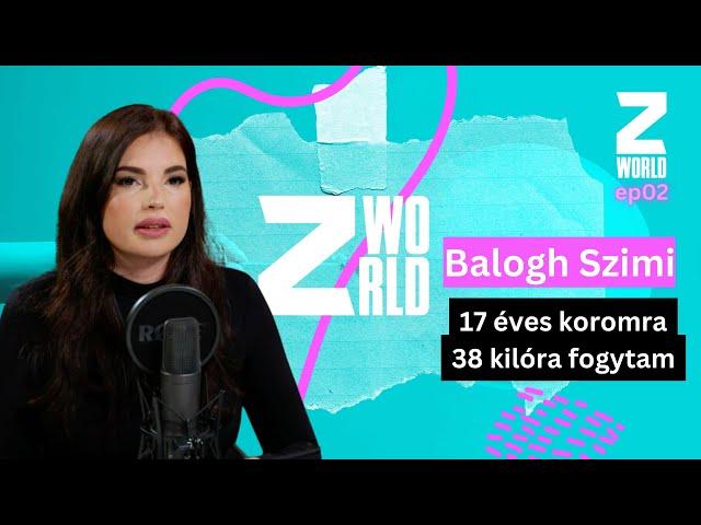 BALOGH SZIMI: 17 éves koromra 38 kilóra fogytam - TESTKÉPZAVAR, EVÉSZAVAR / Zworld Tóth Vivivel