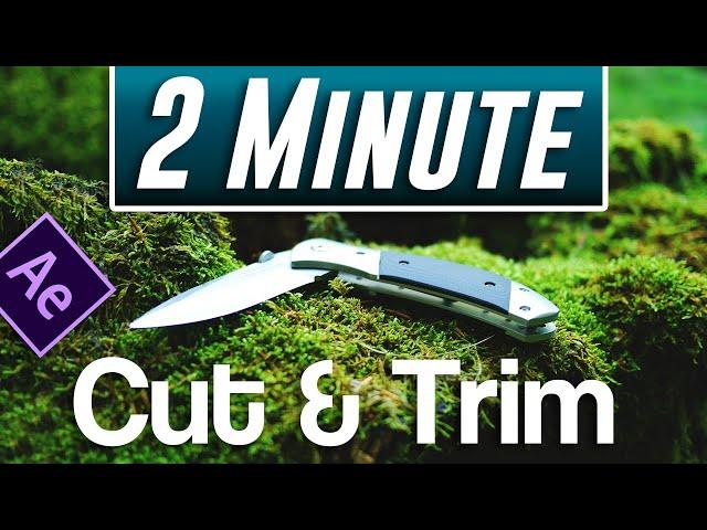 After Effects CC : How to Trim and Cut Video (with Shortcuts)