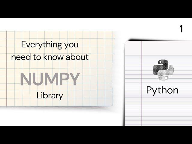 Introduction to NUMPY