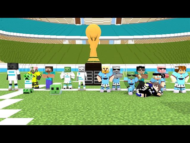 Football 2024 : Real Madrid vs Manchester City (Minecraft Animation)