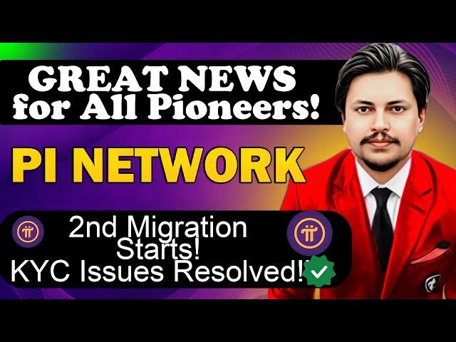  GREAT NEWS for All Pioneers!  Pi Migration Starts Again!