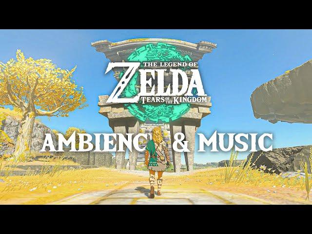 ️ Great Sky Island ️ Zelda Tears of the Kingdom Ambience & Music