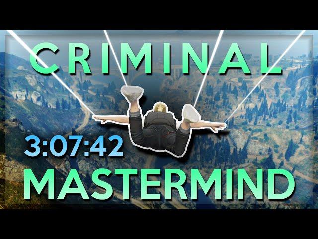 Criminal Mastermind / All Heists in 3:07:42 - World Record - GTA V Online Speedrun