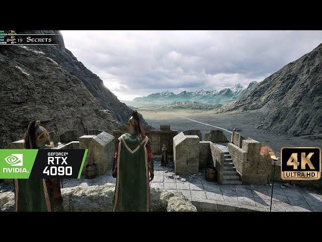 [4K] LotR: Conquest Reimagined looks absolutely stunning on RTX 4090 in Unreal Engine 5 -good ending