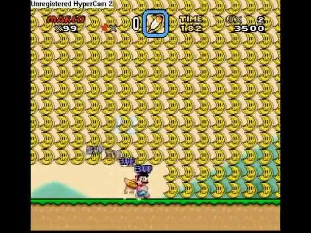 Super Mario World Secret Area Glitch