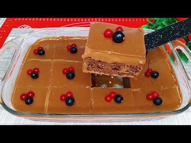 Я НЕ МОГУ ПЕРЕСТАТЬ ГОТОВИТЬ ЭТОТ ВКУСНЫЙ ШОКОЛАДНЫЙ ДЕСЕРТ!! ЗНАМЕНИТЫЙ ТУРЕЦКИЙ ТОРТ