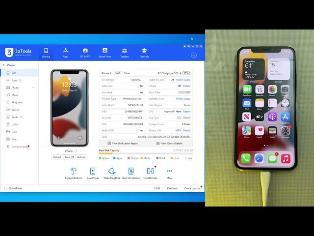 iOS15.6 iCloud Bypass SIM iPhone X Using File 3uTools !! iCloud Bypass File