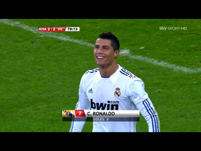 HATTRICK + ASSIST  Cristiano Ronaldo DOMINATED Villarreal In 2011