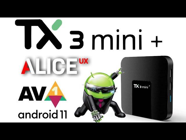 New!!! Tanix TX3 Mini Plus Android 11 Amlogic S905W TV Box