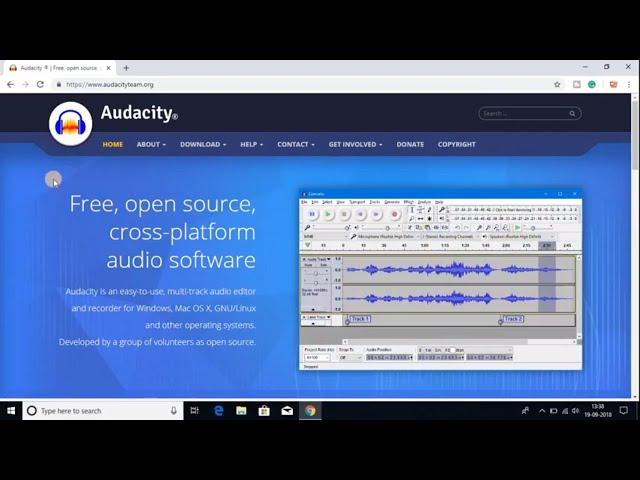 How To Install Audacity On Windows 10