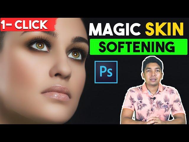 Magic Skin Softening / Skin Smoothing Photoshop Action Free Download