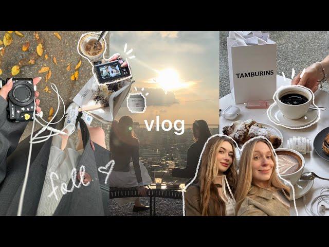 •vlog• осень в Корее, кафе, закаты️