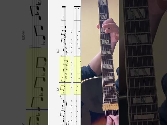 Minor 2-5-1 Jazz Exercises #short #jazzguitar #jazzguitarist