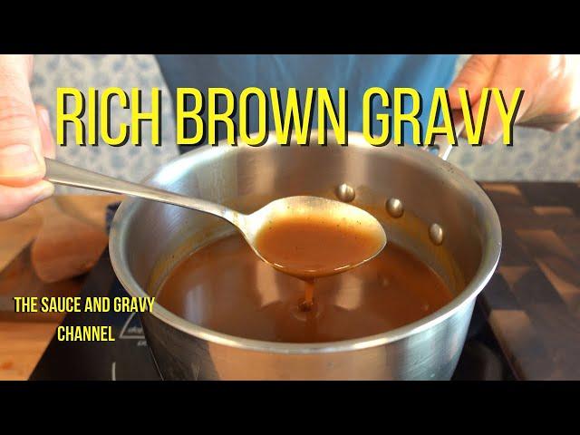 Rich Brown Gravy | Gravy | Gravy Recipe | Homemade Gravy | Brown Gravy Recipe | Beef Gravy