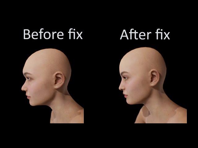 DTL Tutorial: Fixing facial bones after importing converted Daz figure into Unreal Engine