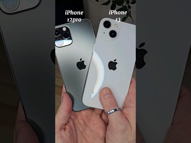 iPhone 12pro vs iPhone 13