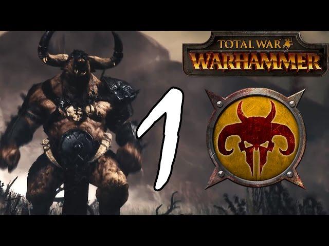 Магритта падет! E1 Прохождение Total War: Warhammer за Зверолюдов