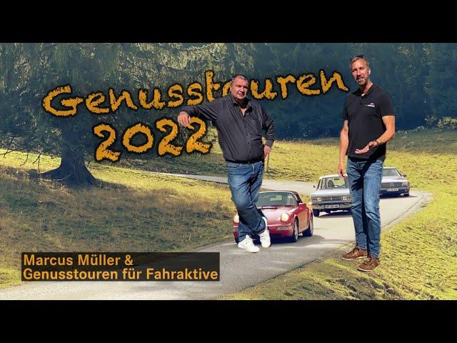 Roadtrip Termine 2022 - Marcus Müller & Genusstouren für Fahraktive | Interview mit Michael Peschel