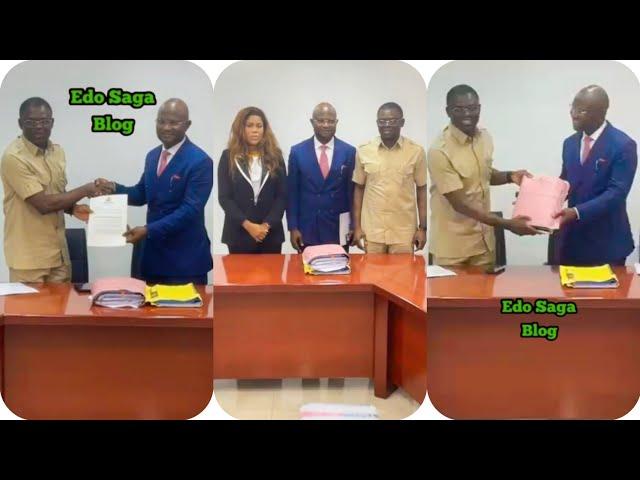 CONGRATULATIONS TO DENNIS IDAHOSA OFFICIAL HANDOVER CEREMONY