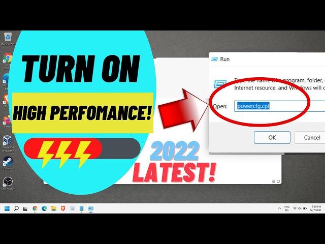 How To Turn On High Performance Mode on Windows 11/Windows 10 