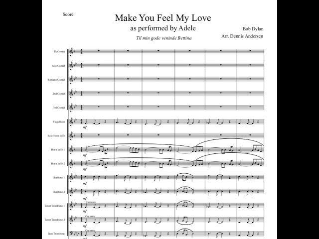 Tenor Horn Solo - Make You Feel My Love