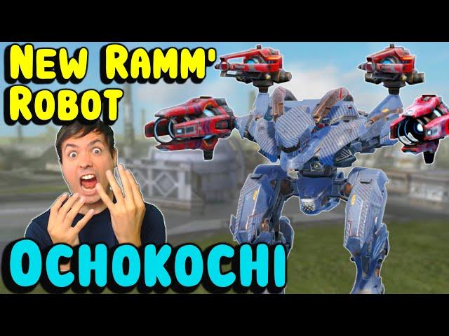 New RAMMING Robot OCHOKOCHI Gameplay: War Robots Test Server WR