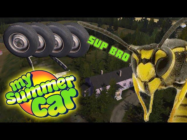 Осторожно осы My Summer Car