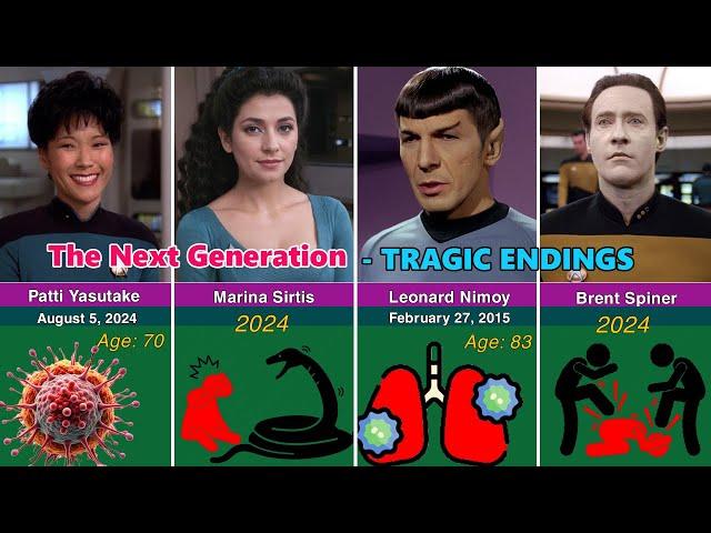 How the 30 Members of the TNG Cast Tragically Died?