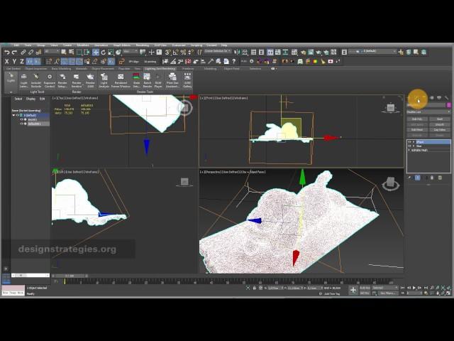 Align "pivot point" in 3ds max after 3d scan