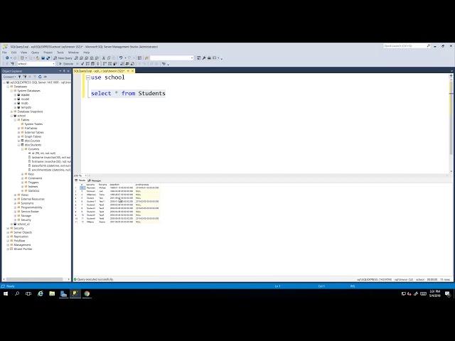 How To Select Data from the Table with SQL Script | Microsoft SQL Server 2017 for Everyone